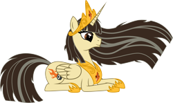 Size: 6099x3644 | Tagged: safe, artist:ambassad0r, wild fire, alicorn, pony, absurd resolution, alicornified, princess, race swap, simple background, transparent background, vector