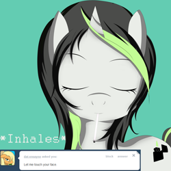 Size: 1280x1280 | Tagged: safe, oc, oc only, pony, smoking, wintermist