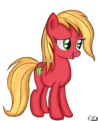 Size: 2020x2491 | Tagged: safe, artist:freefraq, derpibooru import, big macintosh, macareina, high res, rule 63