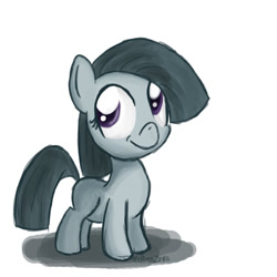 Size: 999x999 | Tagged: safe, artist:noponyzone, derpibooru import, marble pie, simple background, solo, white background