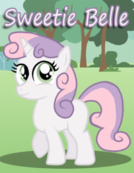 Size: 850x1100 | Tagged: safe, artist:xain-russell, sweetie belle, pony, unicorn, female, filly, solo