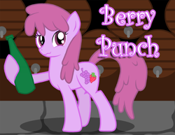 Size: 2200x1700 | Tagged: safe, artist:xain-russell, berry punch, berryshine, earth pony, pony, female, mare, solo