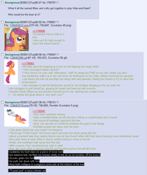 Size: 755x895 | Tagged: safe, derpibooru import, rumble, scootaloo, 4chan, fanfic, female, greentext, male, rumbloo, shipping, story, straight, text