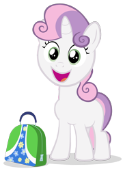 Size: 1744x2387 | Tagged: safe, artist:t-dijk, sweetie belle, pony, unicorn, open mouth, simple background, transparent background, vector