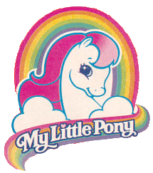 Size: 215x243 | Tagged: safe, derpibooru import, earth pony, pony, g2, logo, my little pony logo