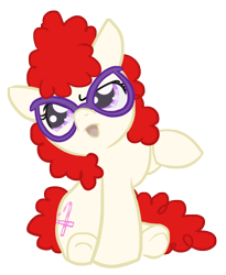 Size: 796x973 | Tagged: safe, artist:dawnallies, derpibooru import, twist, glasses, solo