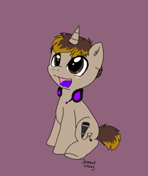 Size: 900x1069 | Tagged: safe, artist:silenced-lullaby, justin bieber, ponified, simple background, solo