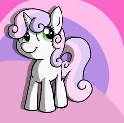 Size: 658x652 | Tagged: safe, artist:ufocookiez, derpibooru import, sweetie belle, pony, unicorn, female, filly, solo