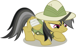 Size: 5800x3577 | Tagged: safe, artist:xn-d, derpibooru import, daring do, simple background, transparent background, vector