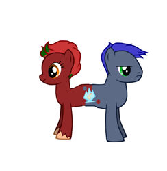 Size: 632x648 | Tagged: safe, artist:ponypon, oc, oc only, pony creator, catdog, conjoined