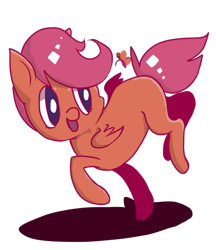 Size: 700x811 | Tagged: safe, artist:matcharoll, derpibooru import, scootaloo, pegasus, pony, female, filly, simple background, solo, transparent background