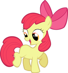 Size: 3632x3905 | Tagged: safe, artist:shelltoon, derpibooru import, apple bloom, high res, simple background, transparent background, vector