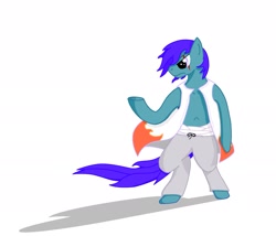 Size: 2113x1809 | Tagged: safe, artist:tyrellus, derpibooru import, oc, oc only, pony, bipedal, clothes, solo