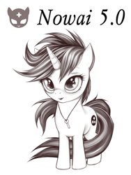 Size: 480x640 | Tagged: safe, artist:rainbow, derpibooru import, oc, oc only, pony, unicorn, foal, mascot