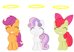 Size: 4213x2980 | Tagged: safe, artist:erockertorres, derpibooru import, apple bloom, scootaloo, sweetie belle, cutie mark crusaders, simple background, transparent background, vector