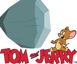 Size: 1134x947 | Tagged: safe, derpibooru import, tom, jerry, simple background, visual pun, white background
