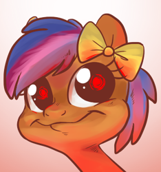 Size: 355x380 | Tagged: safe, artist:php27, derpibooru import, scootaloo, g3.5, creepy