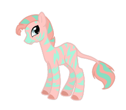 Size: 800x700 | Tagged: safe, artist:otterlore, derpibooru import, zebra, g1, g4, 2011, g1 to g4, generation leap, redesign, simple background, solo, transparent background, zig zag