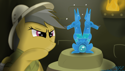 Size: 3000x1700 | Tagged: safe, artist:mikoruthehedgehog, derpibooru import, daring do, pegasus, pony, solo