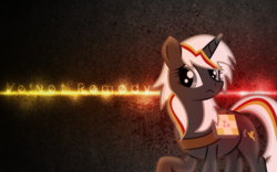 Size: 900x563 | Tagged: safe, artist:vexx3, derpibooru import, oc, oc only, oc:velvet remedy, pony, unicorn, fallout equestria, fanfic, fanfic art, female, fluttershy medical saddlebag, horn, mare, medical saddlebag, saddle bag, solo