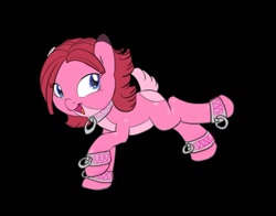 Size: 1280x1003 | Tagged: safe, artist:carnifex, oc, oc:bunnytam, collar, ponified, shackles