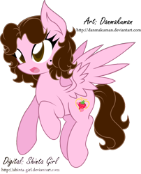 Size: 2616x3235 | Tagged: safe, artist:danmakuman, artist:shinta-girl, oc, oc only, oc:shinta pony, solo