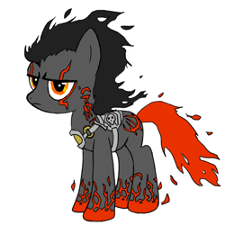 Size: 512x512 | Tagged: safe, artist:theobscurefallen96, derpibooru import, darksiders, ponified, ruin