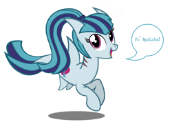 Size: 1046x740 | Tagged: safe, artist:flash equestria photography, sonata dusk, kelpie, original species, shark pony, equestria girls, rainbow rocks, adaptation, cute, equestria girls ponified, looking at you, open mouth, ponified, realzies, sharkified, smiling, solo, sonatabetes, species swap