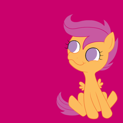 Size: 900x900 | Tagged: safe, artist:jellosie, derpibooru import, scootaloo, g3.5, once upon a my little pony time, g4 to g3.5, generation leap, solo