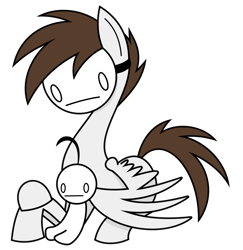 Size: 908x936 | Tagged: safe, artist:cuttycommando, derpibooru import, pegasus, pony, cryaotic, crying, mask