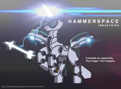 Size: 1280x942 | Tagged: safe, derpibooru import, oc, oc only, asktheguardponies, mech