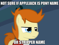 Size: 625x480 | Tagged: safe, artist:otterlore, derpibooru import, crossover, futurama, image macro, philip j. fry, ponified