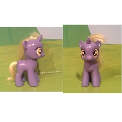 Size: 720x720 | Tagged: safe, artist:fields4mint, derpibooru import, dinky hooves, pony, brushable, custom, irl, photo, toy