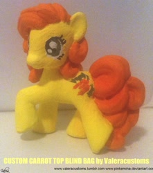 Size: 900x1018 | Tagged: safe, artist:pinkemina, derpibooru import, carrot top, golden harvest, custom, irl, photo, solo, toy