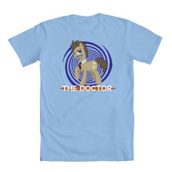 Size: 1000x1000 | Tagged: safe, derpibooru import, doctor whooves, clothes, irl, merchandise, official, photo, shirt, welovefine