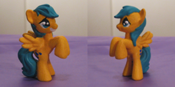 Size: 800x400 | Tagged: safe, artist:amandkyo-su, derpibooru import, sunshower raindrops, pony, custom, irl, photo, toy