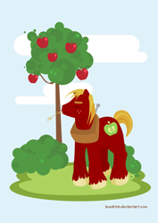 Size: 640x905 | Tagged: safe, artist:tinrobo, derpibooru import, big macintosh, earth pony, pony, male, stallion