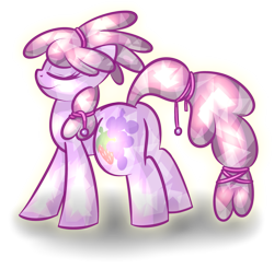 Size: 2377x2341 | Tagged: safe, artist:goldenmercurydragon, derpibooru import, berry punch, berryshine, crystallized