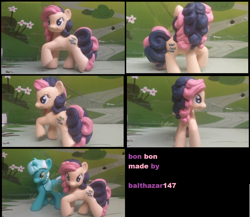 Size: 900x781 | Tagged: safe, artist:balthazar147, derpibooru import, bon bon, sweetie drops, pony, custom, irl, photo, toy