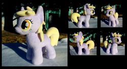 Size: 900x491 | Tagged: safe, artist:fireflytwinkletoes, derpibooru import, dinky hooves, irl, photo, plushie