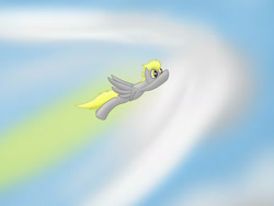 Size: 1600x1200 | Tagged: safe, artist:flashiest lightning, pegasus, pony, fast flying, flying, speed