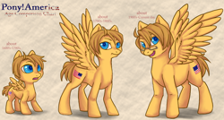 Size: 1024x550 | Tagged: safe, artist:akie-tara, derpibooru import, pegasus, pony, age progression, aging, hetalia, ponified, united states