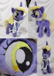 Size: 2028x2814 | Tagged: safe, artist:cryptic-enigma, derpibooru import, dinky hooves, clothes, high res, irl, photo, plushie, scarf, solo