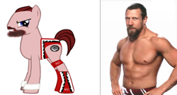 Size: 700x378 | Tagged: safe, derpibooru import, human, daniel bryan, irl, photo, ponified, wwe