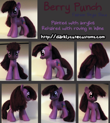 Size: 900x998 | Tagged: safe, artist:kanamai, derpibooru import, berry punch, berryshine, pony, custom, irl, photo, toy