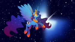 Size: 900x505 | Tagged: safe, artist:lissystrata, derpibooru import, alicorn, pony, doctor who, idris, ponified, tardis