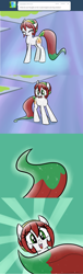 Size: 850x2784 | Tagged: safe, artist:jessy, derpibooru import, oc, oc only, oc:palette swap, ask, comic, crystallized, female, mare, solo, tumblr, tumblr:ask palette swap