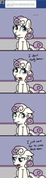 Size: 800x3055 | Tagged: safe, artist:waywardtrail, artist:zestyoranges, derpibooru import, sweetie belle, ask, ask ecstatic rarity, tumblr