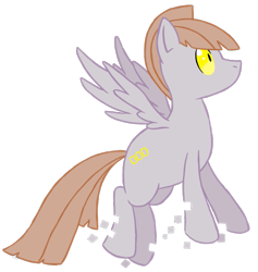 Size: 671x708 | Tagged: safe, artist:knazgle, derpibooru import, missingno, pokémon, ponified