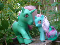 Size: 1600x1200 | Tagged: safe, artist:vampasaurus, derpibooru import, fizzy, pony, g1, custom, irl, photo, toy